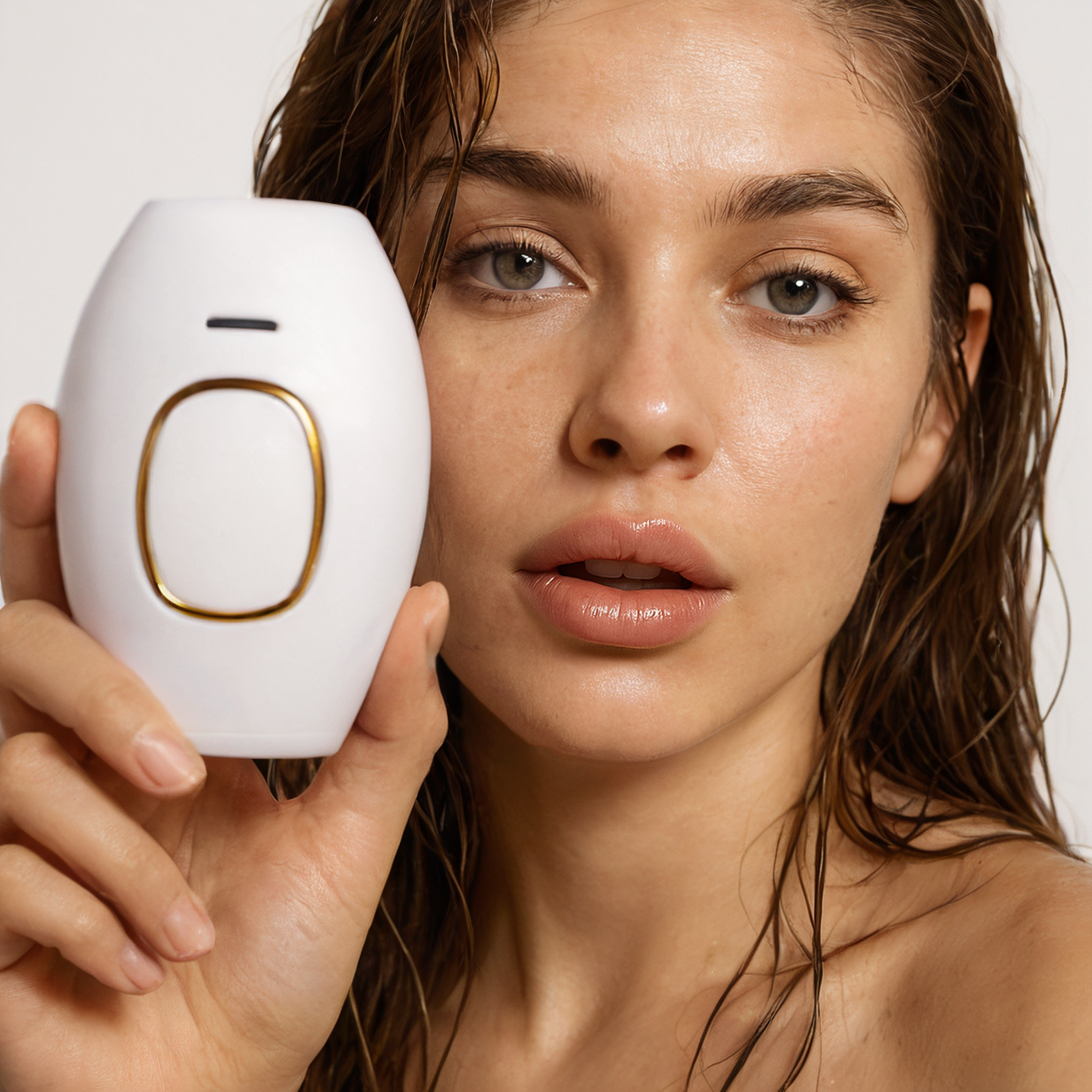 SheFlur Smooth: At-Home WHITE IPL Hair Removal Handset
